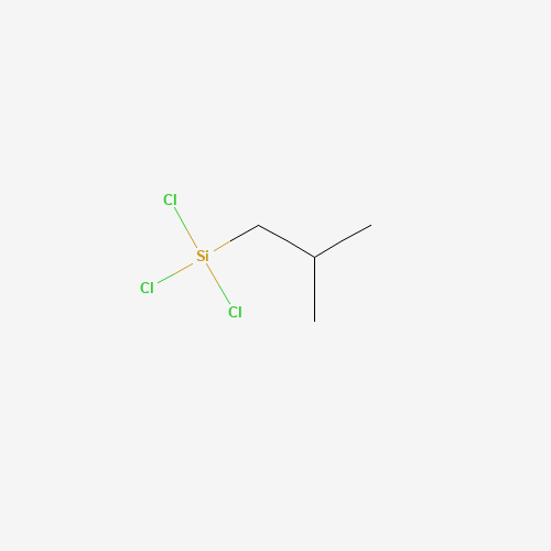 ISOBUTYLTRICHLOROSILANE (CAS: 18169-57-8) - Chemical Structure and Molecular Formula 
