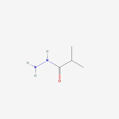 Isobutyric acid hydrazide (CAS: 3619-17-8) - Chemical Structure and Molecular Formula 