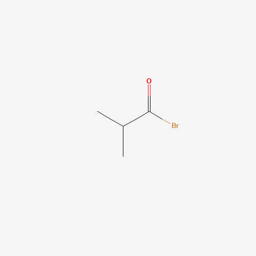 ISOBUTYRYL BROMIDE (CAS: 2736-37-0) - Chemical Structure and Molecular Formula 