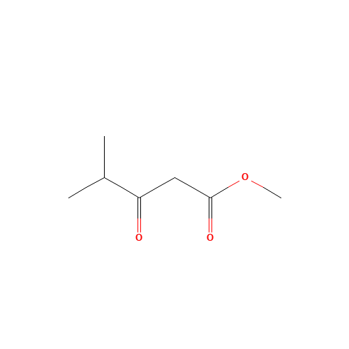 Methyl isobutyrylacetate (CAS: 42558-54-3) - Chemical Structure and Molecular Formula 
