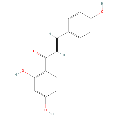 Isoliquiritigenin (CAS: 961-29-5) - Chemical Structure and Molecular Formula 