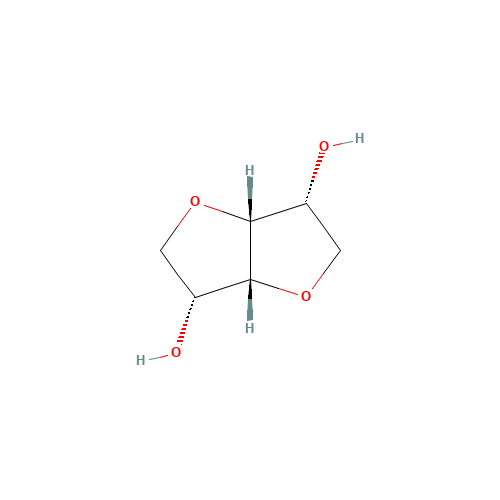 Isomannide (CAS: 641-74-7) - Chemical Structure and Molecular Formula 