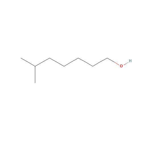Alcohols,C7-9-branched,C8-rich (CAS: 91994-92-2) - Chemical Structure and Molecular Formula 