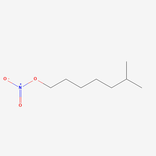 ISOOCTYL NITRATE (CAS: 73513-43-6) - Chemical Structure and Molecular Formula 