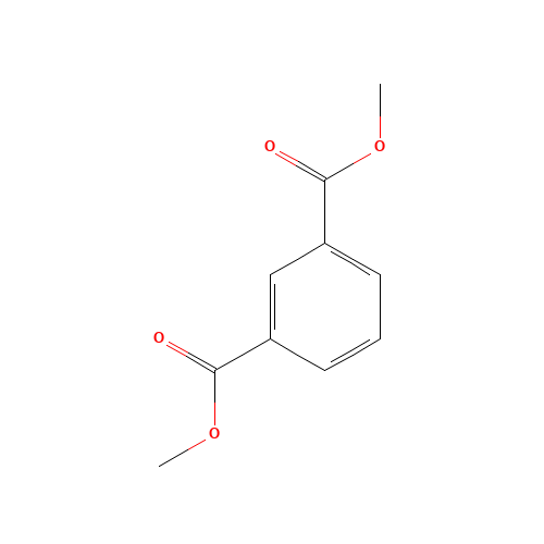 Dimethyl isophthalate (CAS: 1459-93-4) - Chemical Structure and Molecular Formula 