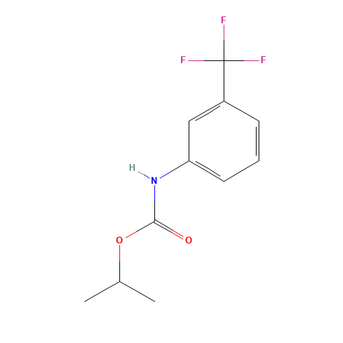 ISO-PROPYL M-TRIFLUOROMETHYLCARBANILATE (CAS: 370-56-9) - Related Chemical Product
