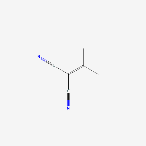 ISOPROPYLIDENEMALONONITRILE (CAS: 13166-10-4) - Chemical Structure and Molecular Formula 