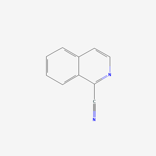 1-Isoquinolinecarbonitrile (CAS: 1198-30-7) - Chemical Structure and Molecular Formula 