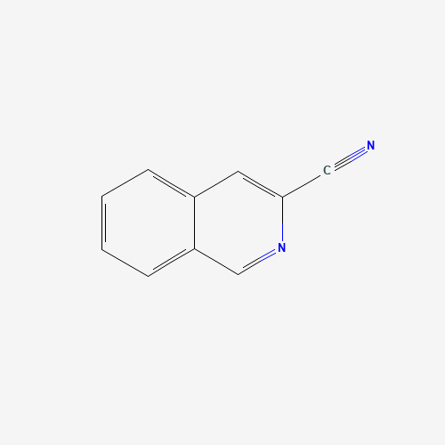 3-Isoquinolinecarbonitrile (CAS: 26947-41-1) - Chemical Structure and Molecular Formula 