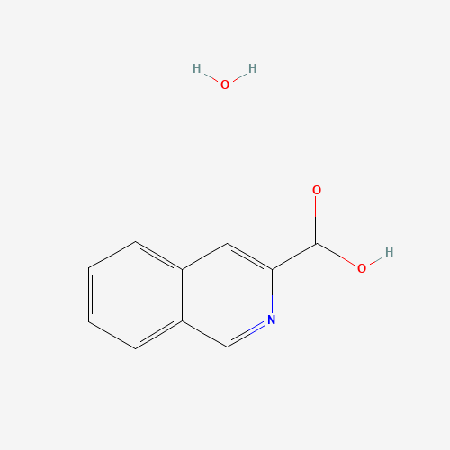 ISOQUINOLINE-3-CARBOXYLIC ACID (CAS: 203626-75-9) - Chemical Structure and Molecular Formula 