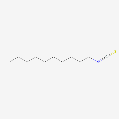 DECYL ISOTHIOCYANATE (CAS: 24540-94-1) - Chemical Structure and Molecular Formula 