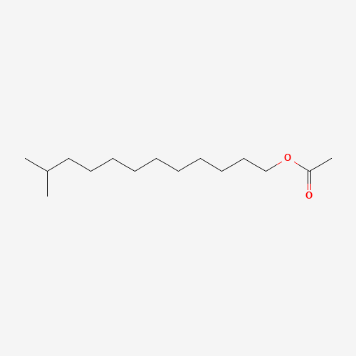 ISO-TRIDECYL-ACETATE (CAS: 69103-23-7) - Chemical Structure and Molecular Formula 