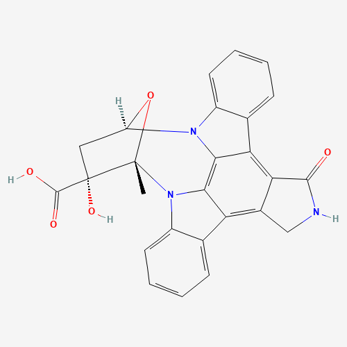 K-252B (CAS: 99570-78-2) - Chemical Structure and Molecular Formula 