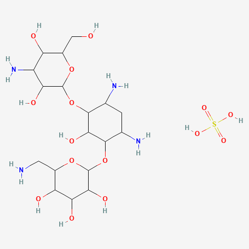 KANAMYCIN SULFATE (CAS: 70560-51-9) - Chemical Structure and Molecular Formula 