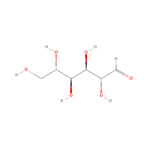 L-(-)-MANNOSE (CAS: 10030-80-5) - Chemical Structure and Molecular Formula 