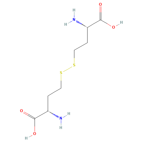 L-Homocystine (CAS: 626-72-2) - Chemical Structure and Molecular Formula 
