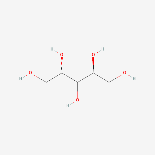 L-(-)-ARABITOL (CAS: 7643-75-6) - Chemical Structure and Molecular Formula 