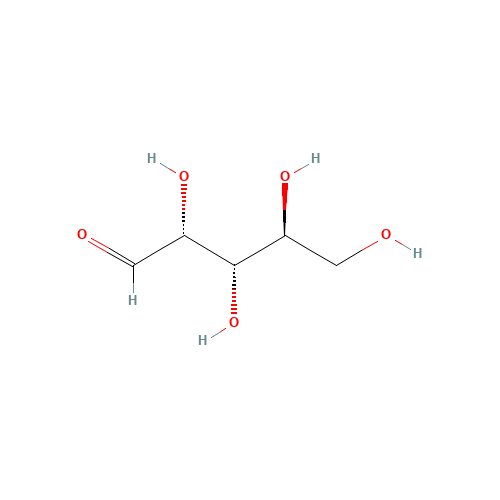 L-ARABINOSE (CAS: 5328-37-0) - Chemical Structure and Molecular Formula 
