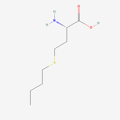 L-BUTHIONINE (CAS: 13073-21-7) - Chemical Structure and Molecular Formula 