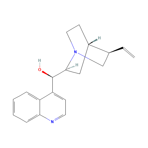 Cinchonidine (CAS: 485-71-2) - Chemical Structure and Molecular Formula 