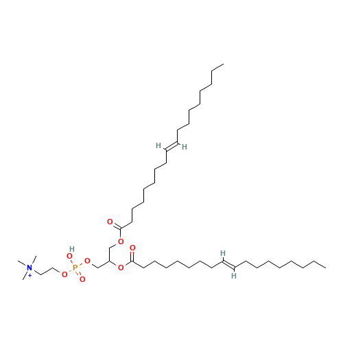 1,2-DI[TRANS-9-OCTADECENOYL]-SN-GLYCERO-3-PHOSPHOCHOLINE (CAS: 56782-46-8) - Related Chemical Product