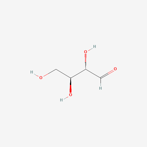 L-(+)-ERYTHROSE (CAS: 533-49-3) - Chemical Structure and Molecular Formula 