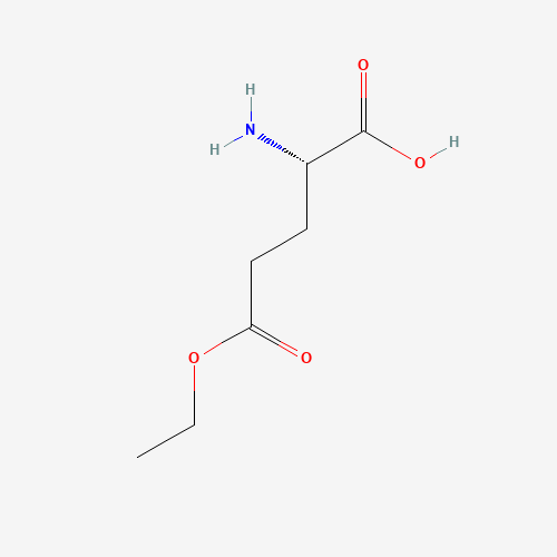 H-GLU(OET)-OH (CAS: 1119-33-1) - Chemical Structure and Molecular Formula 