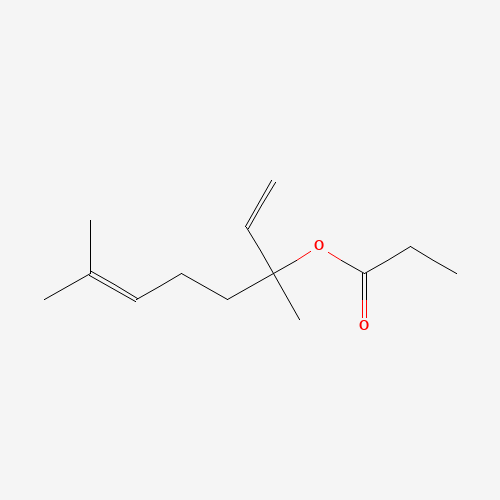 LINALYL PROPIONATE (CAS: 144-39-8) - Chemical Structure and Molecular Formula 