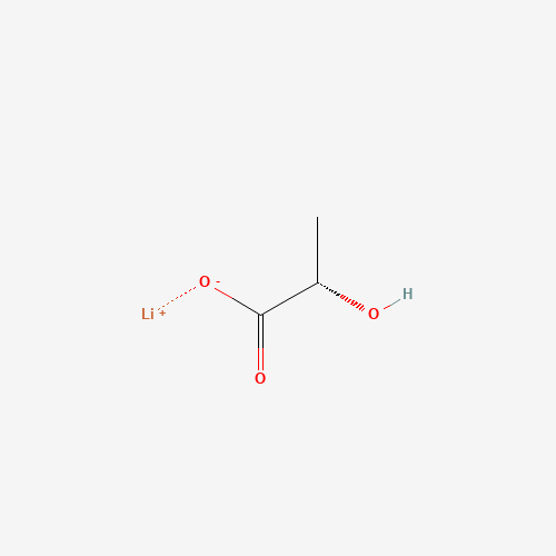 L-LACTIC ACID LITHIUM SALT (CAS: 27848-80-2) - Chemical Structure and Molecular Formula 