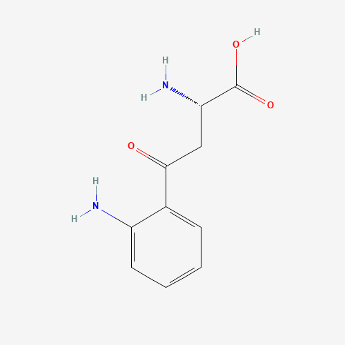 L-KYNURENINE (CAS: 2922-83-0) - Chemical Structure and Molecular Formula 
