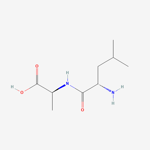 L-LEUCYL-L-ALANINE chemical structure L-LEUCYL-L-ALANINE (CAS: 7298-84-2) - Chemical Structure and Molecular Formula