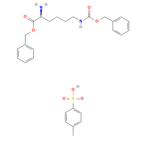 N-Benzyloxycarbonyl-L-lysine benzyl ester p-toluenesulfonate (CAS: 16964-83-3) - Related Chemical Product