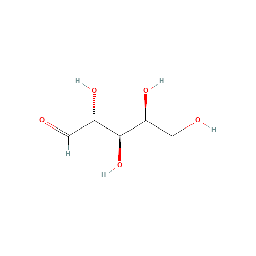 L-LYXOSE (CAS: 1949-78-6) - Chemical Structure and Molecular Formula 