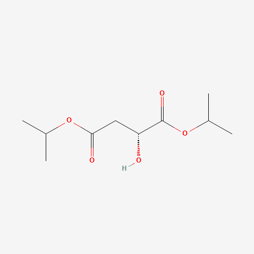 DIISOPROPYL (R)-(+)-MALATE (CAS: 83540-97-0) - Chemical Structure and Molecular Formula 