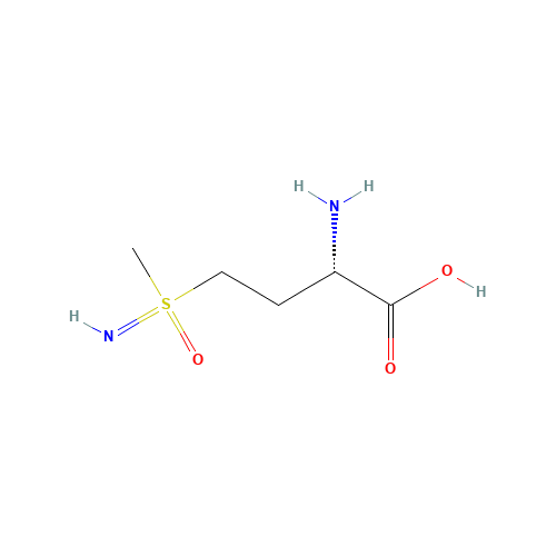 L-METHIONINE SULFOXIMINE (CAS: 15985-39-4) - Chemical Structure and Molecular Formula 
