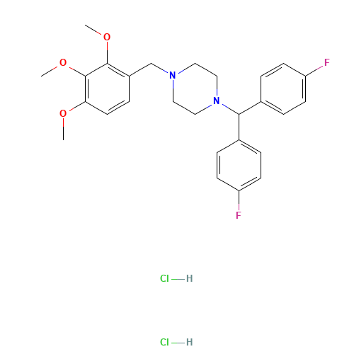 Lomerizine hydrochloride (CAS: 101477-54-7) - Related Chemical Product