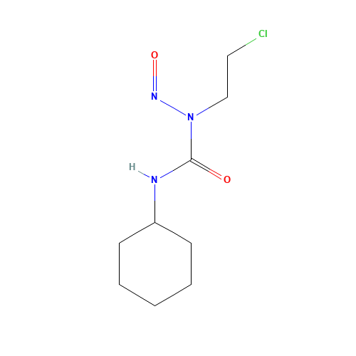 Lomustine (CAS: 13010-47-4) - Chemical Structure and Molecular Formula 