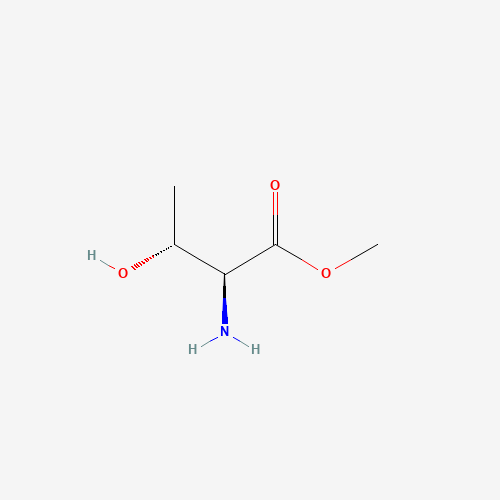L-THREONINE METHYL ESTER (CAS: 3373-59-9) - Chemical Structure and Molecular Formula 