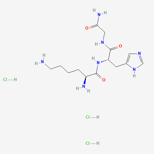 Lys-His-Gly-NH2 (CAS: 112898-17-6) - Related Chemical Product