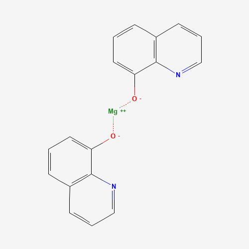 Magnesium-8-quinolinolate (CAS: 19635-65-5) - Chemical Structure and Molecular Formula 