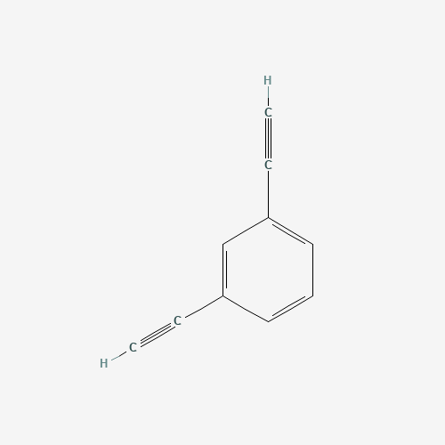 1,3-DIETHYNYLBENZENE (CAS: 1785-61-1) - Chemical Structure and Molecular Formula 