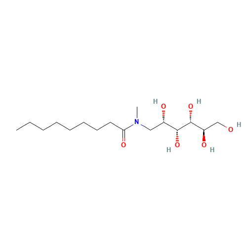 MEGA-9 (CAS: 85261-19-4) - Chemical Structure and Molecular Formula 