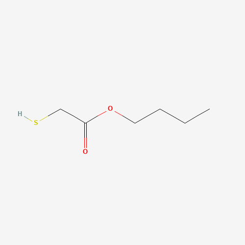 THIOGLYCOLIC ACID N-BUTYL ESTER (CAS: 10047-28-6) - Chemical Structure and Molecular Formula 