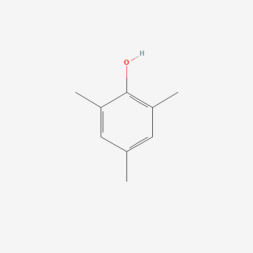 2,4,6-Trimethylphenol (CAS: 527-60-6) - Chemical Structure and Molecular Formula 