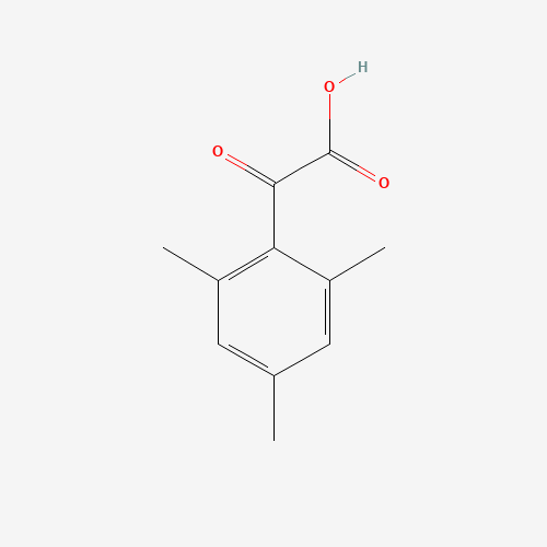 MESITYLGLYOXYLIC ACID (CAS: 3112-46-7) - Chemical Structure and Molecular Formula 