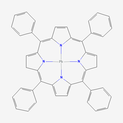 meso-Tetraphenylporphyrin-Pb(II) (CAS: 14784-17-9) - Chemical Structure and Molecular Formula 