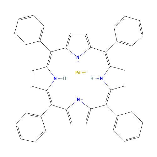 meso-Tetraphenylporphyrin-Pd(II) (CAS: 14187-13-4) - Related Chemical Product