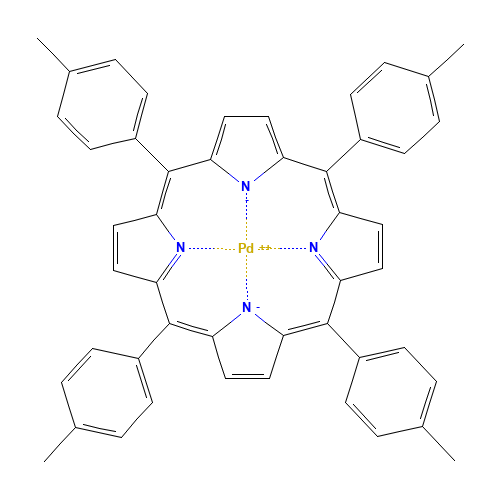 meso-Tetratolylporphyrin-Pd(II) (CAS: 93058-51-6) - Related Chemical Product