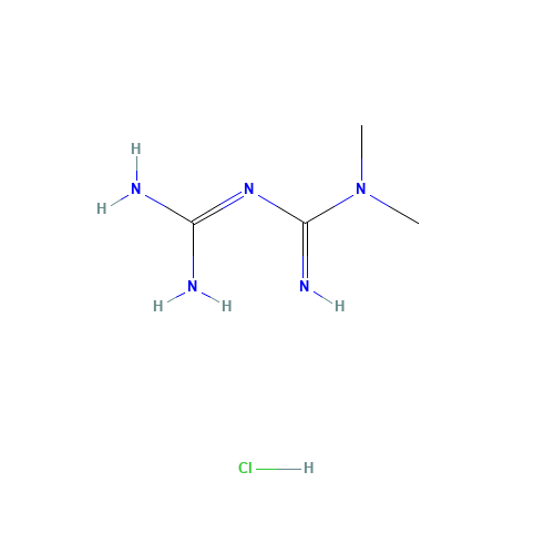 1,1-Dimethylbiguanide hydrochloride (CAS: 1115-70-4) - Related Chemical Product