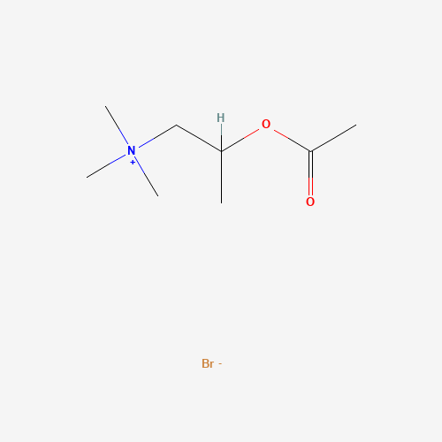 METHACHOLINE BROMIDE (CAS: 333-31-3) - Chemical Structure and Molecular Formula 